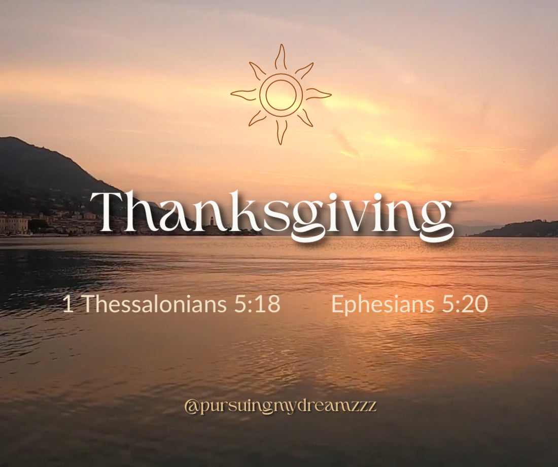 Thanksgiving | Pursuing My Dreamzzz